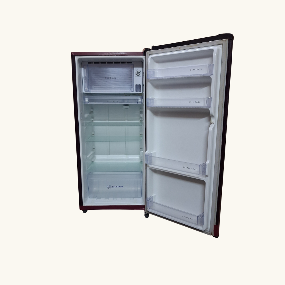 Whirlpool 190L Single Door Refrigerator – Maroon 1 - (Used, Manual Defrost, Chennai)