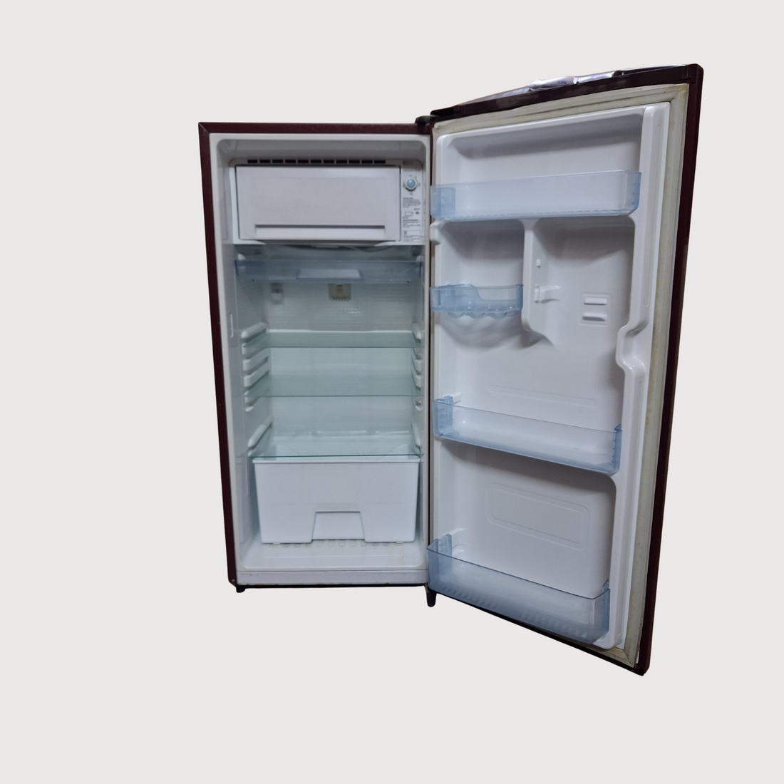 Samsung 190L Single Door Refrigerator – Maroon 2 - (Used, Compact & Stylish, Chennai)