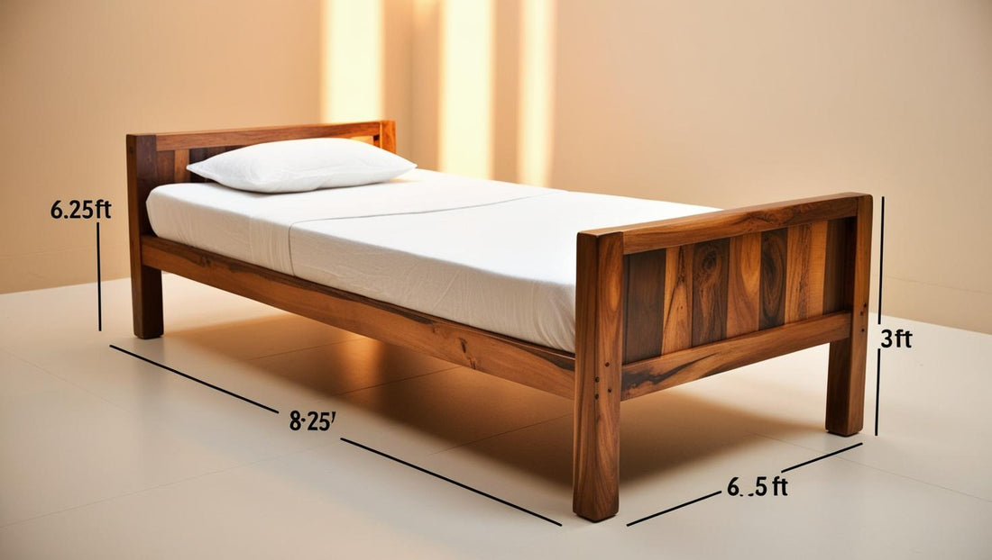 Brand New Furniture - Wooden cot (Single)